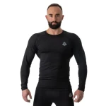 BUSHIDO RSL BLACK VEL.XXL PÁNSKÉ TRÉNINKOVÉ TRIČKO RASHGUARD DBX (30-B2-144)