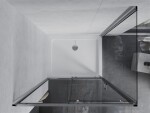MEXEN/S - Apia sprchový kout posuvný 120x80, sklo transparent, chrom + vanička 840-120-080-01-00-4010