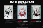 Hokejové Karty NHL 2025-26 Upper Deck Artifacts Blaster Box