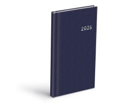 Týdenní diář 2026 MFP T806 kapesní - PVC dark blue