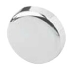 BLUM 84.4140 vnější krytka závěsu, vrtané sklo, tvar "O", lesklý chrom (12090)