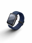 Uniq Aspen Braided řemínek pro Apple Watch 44/42mm modrý UNIQ-44MM-ASPOBLU