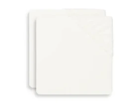 Jollein Potah na přebalovací podložku 50x70cm 2 ks froté Ivory / od 6 měsíců (2550-503-66041)