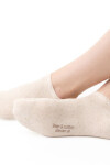 LINEN FEET 174 světle béžová melanž 44-46