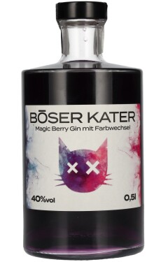 Böser Kater Magic Berry Gin 0,5L, 40%
