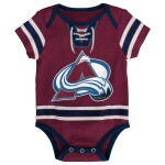 Outerstuff Dětské body Colorado Avalanche NHL Hockey Pro Creeper – Blank Velikost: 12 měsíců
