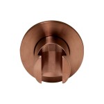Držák sprchy SAT Aurum pevný broušený rose gold SATBAURDPBRG SATBAURDPBRG