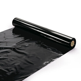 Ochranná fólie z LDPE šířka 3000mm, délka 84m, černá, ze 100% recylovaná, tloušťka 150µm
