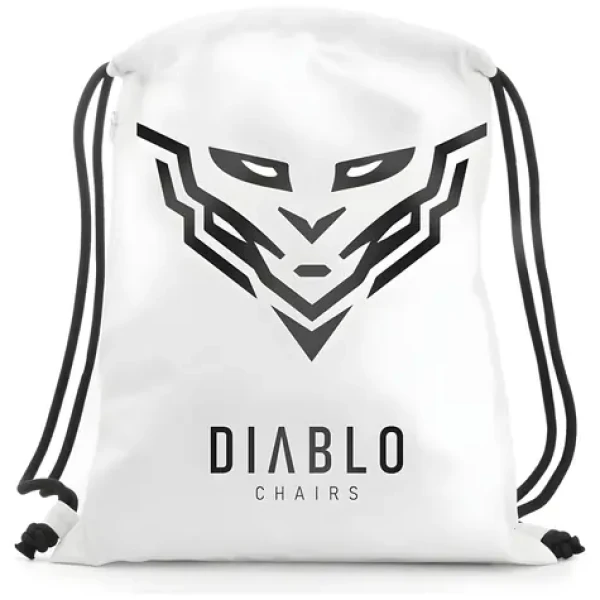 Diablo Chairs Stahovací batoh bílá / Batoh / Gaming / 15 l (1116)