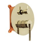 REA - Podomítková sprchová sada Argon Gold + BOX REA-P6538