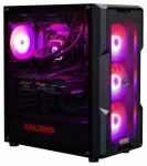 HAL3000 Alfa Gamer Elite černá / AMD Ryzen 7 7800X3D / 32GB / RTX 4070 Ti Super 16GB / 2TB PCIe4 SSD / WiFi / W11H (PCHS2676)