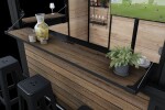 KETER DECO BAR DUO domek - Walnut