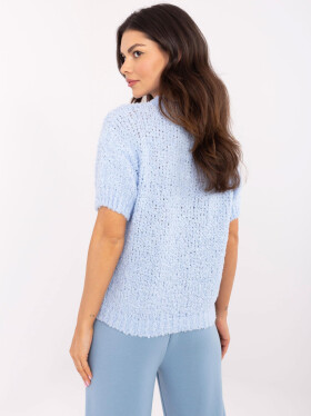 Jumper MI SW 2701.23 světle modrý jedna velikost