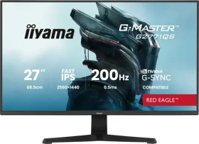 27" IIYAMA G-Master G2771QS-B1 černá / LED / IPS / 2560 x 1440 / 16:9 / 0.5 ms / 1200:1 / 350cd-m2 / VESA (G2771QS-B1)