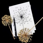 Uni-ball Uni-ball, 153544970, PIN, sada linerů a brush popisovače, černá, 8 ks