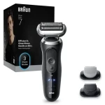 Braun Series 7 72-N1620S černá / Zastřihovač / akumulátorový / Li-ion / displej (72-N1620s Black)