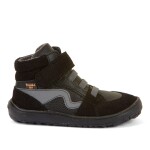 Chlapecké celoroční kotníkové barefoot boty TEX GO BLACK Froddo G3110265-15 - 31