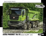RETRO-AUTA Puzzle TRUCK č.34 Tatra Phoenix 10x10 pracovní stroj (2011-souč.)