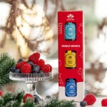 Včelařství Domovina Ovocné mámení dárkové balení 3x75 g ochucené medy Design: S láskou