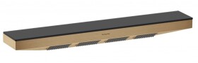 HANSGROHE - Rainfinity Šíjová sprcha s poličkou, kartáčovaný bronz 26243140