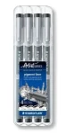 STAEDTLER Pigment Liner 308 / Liner / 0,1 mm / černý / 4 ks (308 WP4)