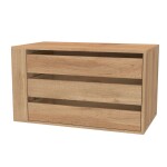Nábytek Mikulík Skříň FLEXI 3 - 3x dveře dělené LTD ROZMĚR: (š/v/h) 280 x 220 x 65 cm