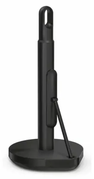 Simplehuman Držák na papírové utěrky černá / pro role do 17 cm / ocel (838810026374)
