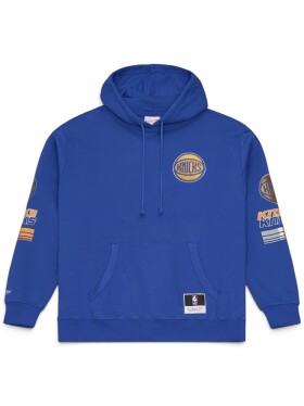 Mitchell & Ness Pánská mikina New York Knicks NBA Triple Check Hoodie Velikost: 2XL