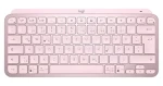 Logitech MX Keys Mini DE růžová / bezdrátová klávesnice / DE layout / Bluetooth / LED podsvícení (920-010481)