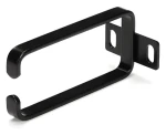 StarTech Kroužek na kabely D-Ring černá / Organizér kabelů / 1U / Ocel / pro 19" rack (CMHOOK1UN)