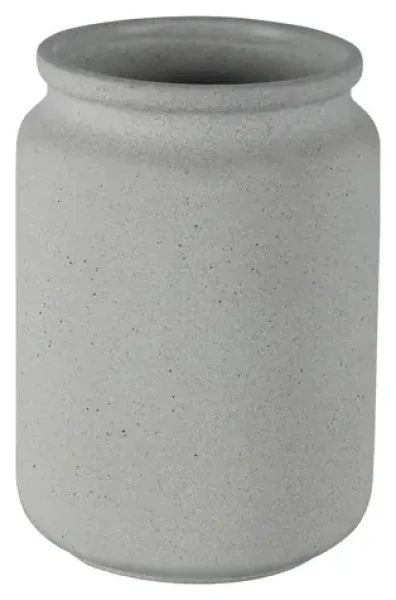 SPIRELLA kelímek na zubní kartáčky CEMENT šedý / keramika