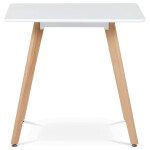 Jídelní stůl 80x80cm, mdf DT-312 WT