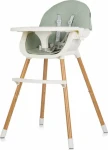 CHIPOLINO Jídelní židlička Rio 2v1 Aloe / Nosnost: 15 kg (155288)
