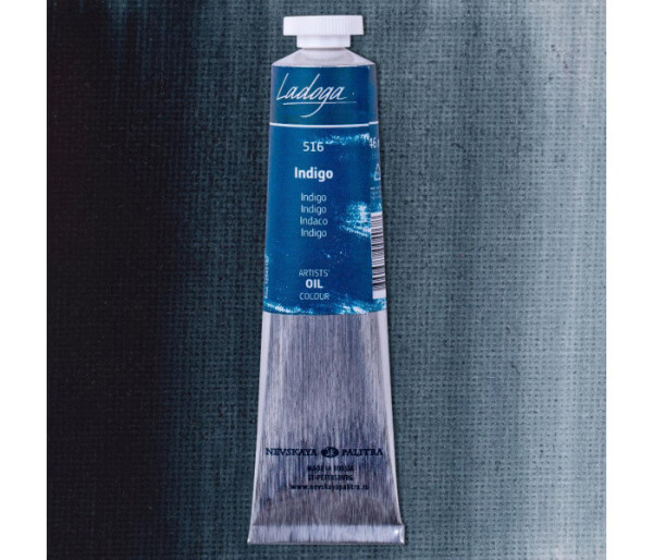 Nevskaya Palitra Ladoga olejová barva 46 ml modrá Indigo 516