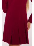 Dámské šaty M872 Bordó - MOE bordó XL