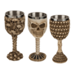 Ptakoviny.cz Pohár s Lebkou 29x7cm