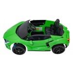 Mamido Dětské elektrické autíčko Lamborghini Revuelto XL 24V 4x200W zelené