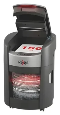 Rexel ShredMax Autofeed+ 150X / Automatický skartovač / až 150 listů / 55 dB / otočná kolečka (2025150XEU)