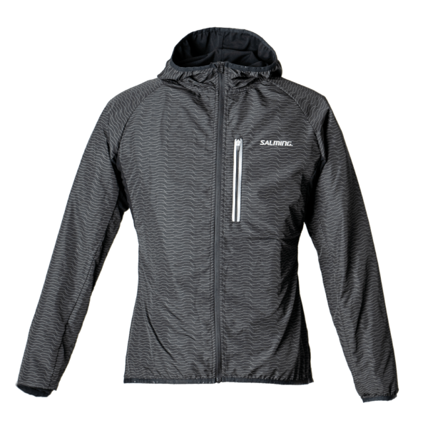 Běžecká bunda SALMING Essential Run Jacket Black Velikost textilu: