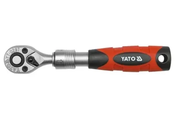 YATO YT-0297 / Ráčna 1/4" / 150-200 mm s teleskopickou rukojetí (YT-0297)
