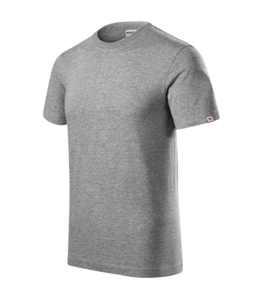 Recall tričko unisex tmavě šedý melír 12 (brand label) XL