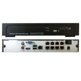 VERIA NVR 8108P + 8POE IP záznamové zařízení (NVR 8108P)
