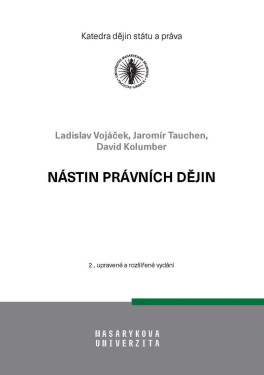 Nástin právních dějin - Jaromír Tauchen