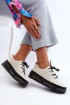 Polobotky LR769A černo-vanilkové - Step in style 36