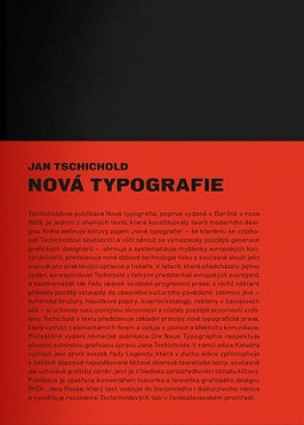 Nová typografie - Jan Tschichold