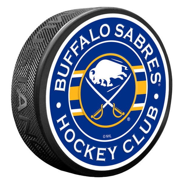 Mustang Puk Buffalo Sabres NHL Stripe Design