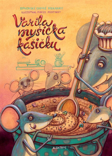 Leporelo Varila myšička kašičku SK verzia 15,5x21cm 24m+ - neznámý