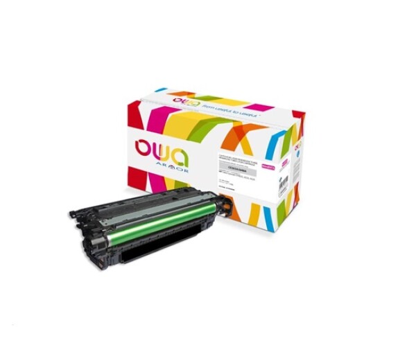 OWA Armor toner pro HP Color Laserjet CP4025/4520/4525, 11000 Stran, CE263A, červená/magenta EDF_1081070