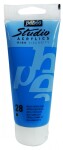 Akrylová barva Pébéo Studio Acrylic 100 ml - 028 modř cerulean