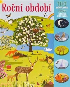 Roční období - 100 samolepek, kvízy, otázky, odpovědi